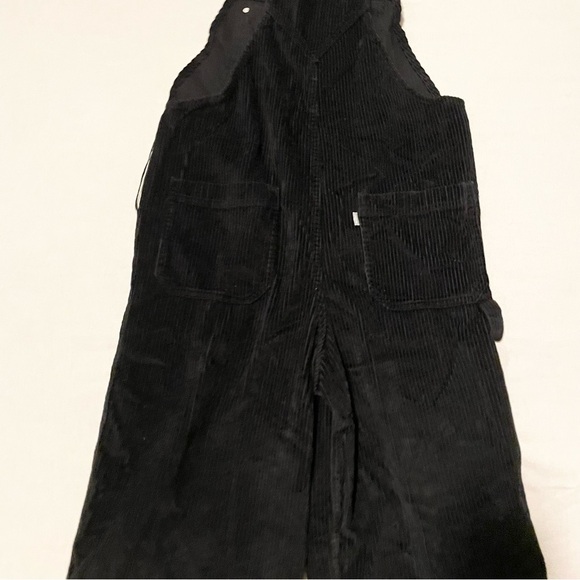 Levi’s Silver Tab Corduroy Overalls Size Small Altered - Picture 12 of 16